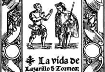 Portada de la edición del 'Lazarillo de Tormes' de 1554