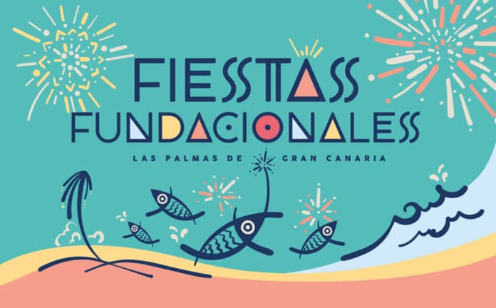 Cartel de las Fiestas Fundacionales de Las Palmas de Gran Canaria 2017