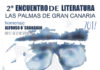 Cartel del II Encuentro de Literatura Las Palmas de Gran Canaria