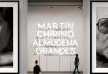 Martín Chirino y Almudena Grandes