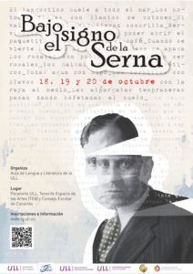 Cartel de 'Bajo el signo de la Serna'