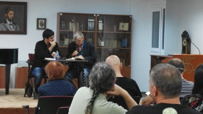 Presentación de 'El juego de los peces' en el museo Poeta Domingo Rivero