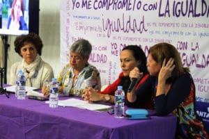 Segunda mesa 'Invisibilidad de las escritoras', el pasado fin de semana en Santa Cruz de Tenerife