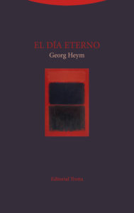 'El día eterno', de Georg Heym