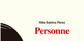 'Personne', de Alba Sabina Pérez