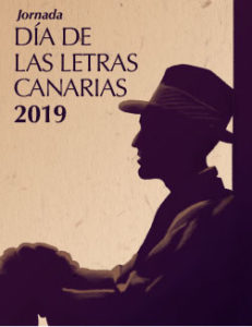 Cartel del Día de las Letras Canarias 2019 en la Fundación Mapfre Guanarteme